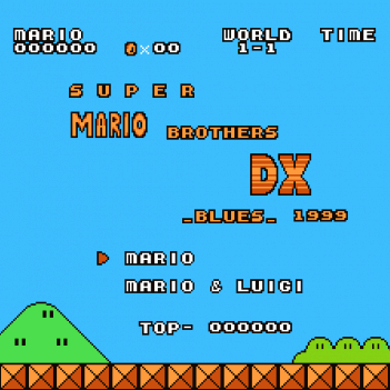 超级马里奥兄弟 DX 蓝调版