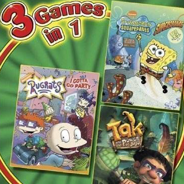 3 In 1: Rugrats, SpongeBob, Tak